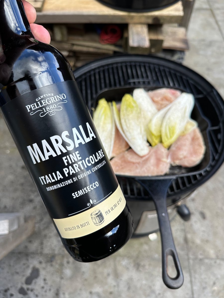 Чикен чиккори марсала, национальное индейское блюдо