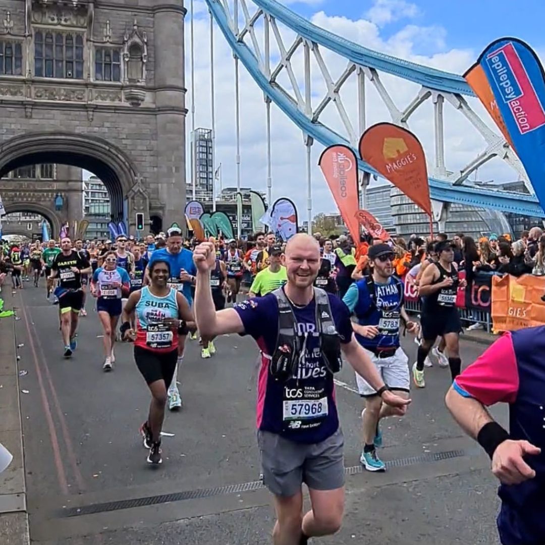 Our London Marathon runners are making it past the finish line. Huge congratulations to you all! Your dedication and effort mean so much to us and know that you have done something amazing for seriously ill children and their families. Thank you! #LondonMarathon2024