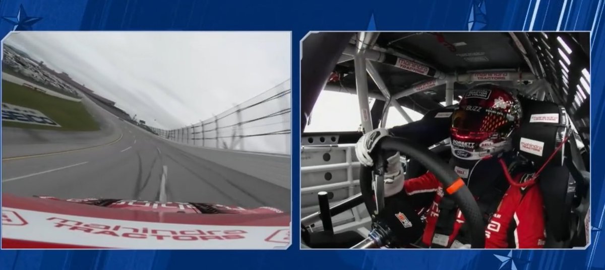 The @Mahindra_USA in-car camera will ride with @ChaseBriscoe_14 today at @TALLADEGA in the #14 @StewartHaasRcng Dark Horse Mustang. 3:00ET | FOX | #NASCAR