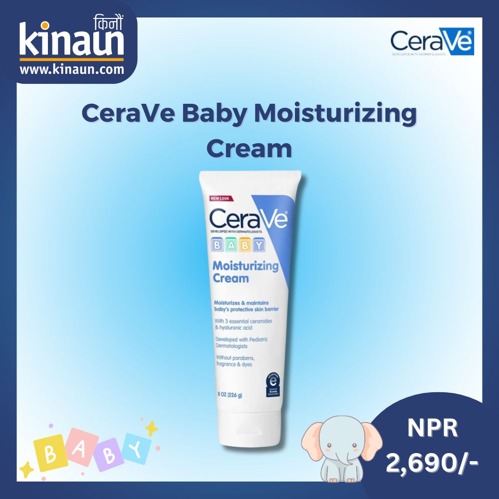 KinaunShopping's tweet image. CeraVe Baby Moisturizing Cream at NPR 2,690/-
kinaun.com/product/cerave…

#CeraVe #MoisturizingCream #babycare #kinaunshopping #किनौं