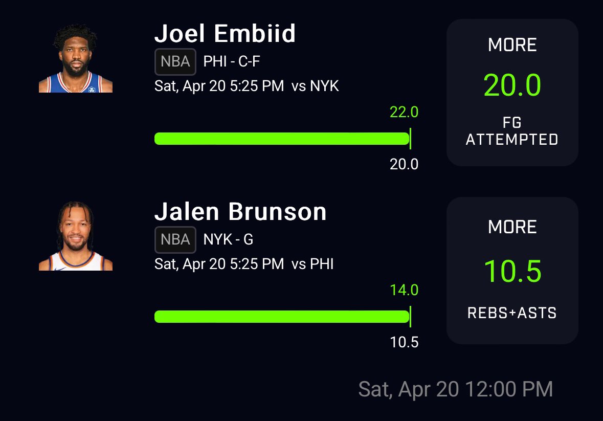 K1dfs's tweet photo. Don’t miss out join the dubs❗️❗️
Link: https://t.co/moKC9gQXSH
#gamblingx #prizepicks #draftkings #fanduel #dreamscenario #sleeper #underdog #sleeper #same24squad #k1locks #nba #nbax #bettingx #dfs #freepicks https://t.co/PExnIfZmSP
