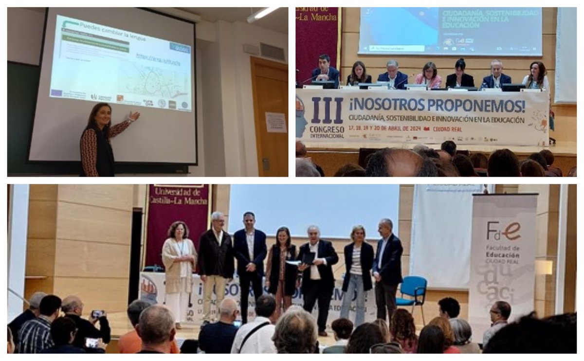 Great to see <a href="/GeoDomenech/">Maria Angeles</a> introducing the V-Global <a href="/vglobaleu/">V-GeoSciEd</a> MOOC to Latin American Professors at the III Congress at Ciudad Real <a href="/AGE_Oficial/">Asociación Española de Geografía</a>, to work together on a virtual journey shorturl.at/CSTX5 around Ciudad Real <a href="/eurogeography/">eurogeo</a> <a href="/mlazaroto/">MARÍA LUISA</a> <a href="/sprenger_s/">Sandra Sprenger</a>
<a href="/CarolineFrezal/">Caroline Leininger-Frezal</a>