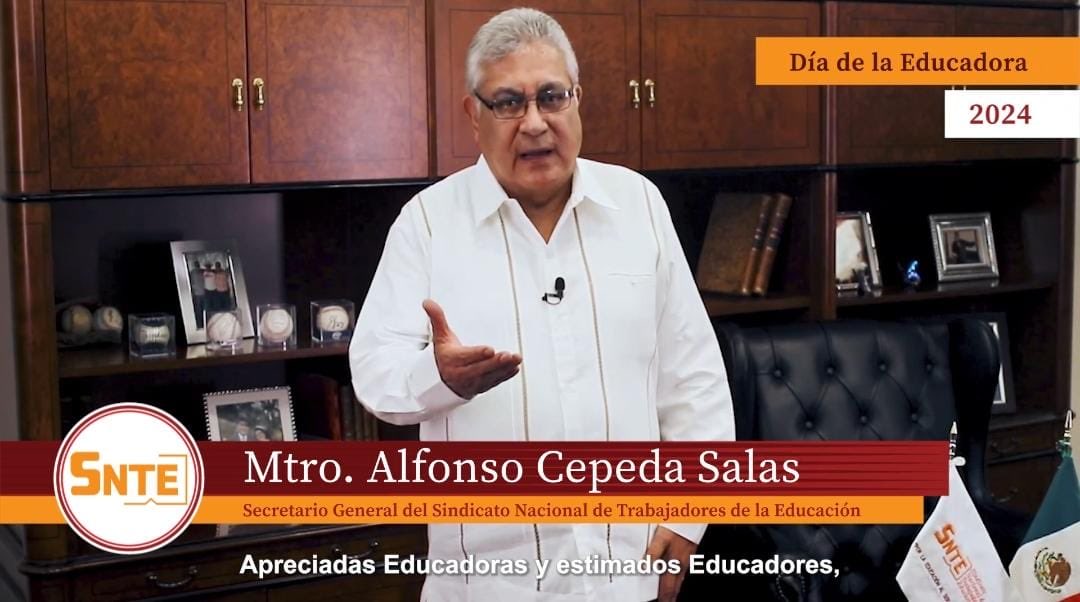 rochaheray's tweet photo. #UnoSomosTodos
#TodosSomosUno
Al felicitar a las y los educadores en su día, el Srio. Gral. del #SNTE Mtro. Alfonso Cepeda Salas reconoció  su vocación y consideró fundamental que cuenten con mejores condiciones laborales, porque ¡se lo han ganado a pulso!
https://t.co/7mruIbAsKX https://t.co/Aq3SOHZX30