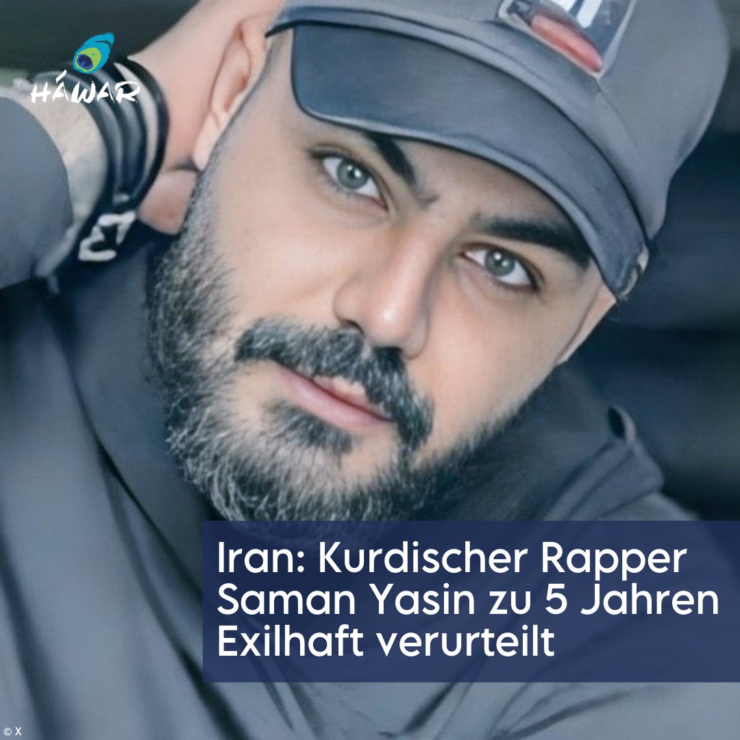 Der kurdische Rapper #SamanYasin wurde zu 5 Jahren Exilhaft verurteilt.