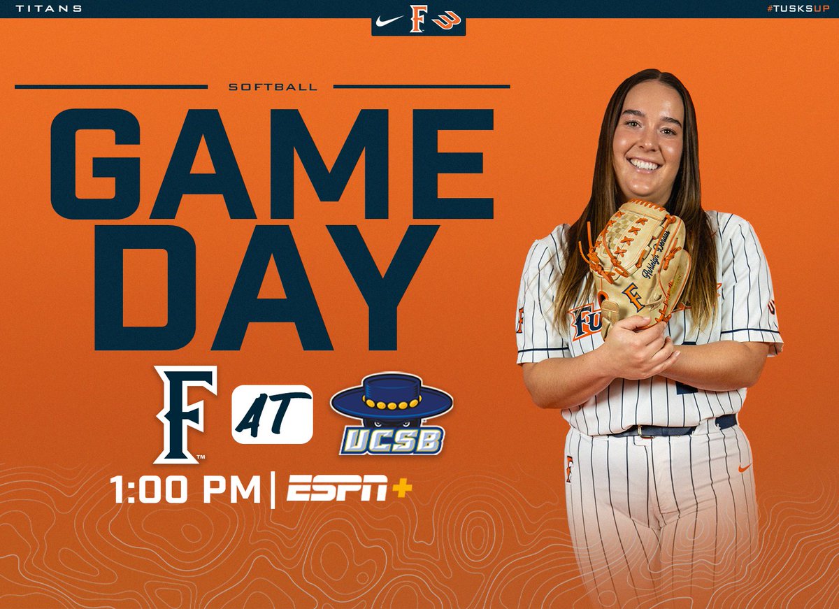 It's GAMEDAY!! Titans and Gauchos close out the series starting today at 1 p.m. 📊bit.ly/4aDS5R4 📺es.pn/3Wa4EiO #TusksUp