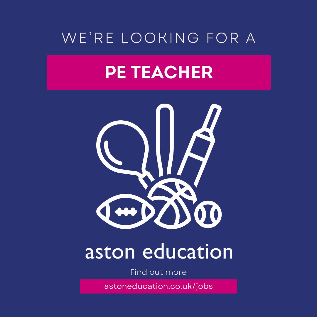 Seeking a Passionate PE Teacher in Southwark!

Career Opportunity.

astoneducation.co.uk/jobs/pe4059/pe…

#TeachingJobs #PEJobs #EducationCareers #SouthwarkJobs #LondonTeachingJobs #PhysicalEducation #AstonEducation