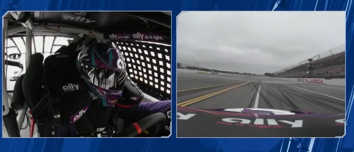The @allyracing in-car camera will ride with @Alex_Bowman today at @TALLADEGA in the #48 @Ally @TeamHendrick Camaro. 3:00ET | FOX | #NASCAR