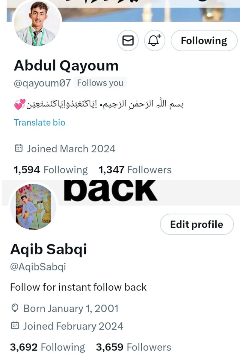 اسلام و علیکم🖤

اگر کسی بھائی یا بہن کو یہ اکاؤنٹ لینا ہیں تو مجھے میسج کریں اور بہت ہی سستے ریٹ پر آپ کو یہ اکاؤنٹ ملیں گیں🎀
🎀<a href="/qayoum07/">Abdul Qayoum</a> 

🎀<a href="/AqibSabqi/">Aqib Sabqi</a> 

🎀<a href="/MuhammadSa21857/">Muhammad Sajid Bhatti (PTI)</a> 

🎀<a href="/Sidra_Bilal2/">Sidra Bhinder</a> 

🎀<a href="/Destinylover230/">Hafsa Malik</a> 

🎀@nabjoon0333 

🎀<a href="/TousifRasool/">Tousif Rasool</a> 

🎀@ZK_026 

🎀<a href="/XajidAli1122/">Xajid Ali</a>