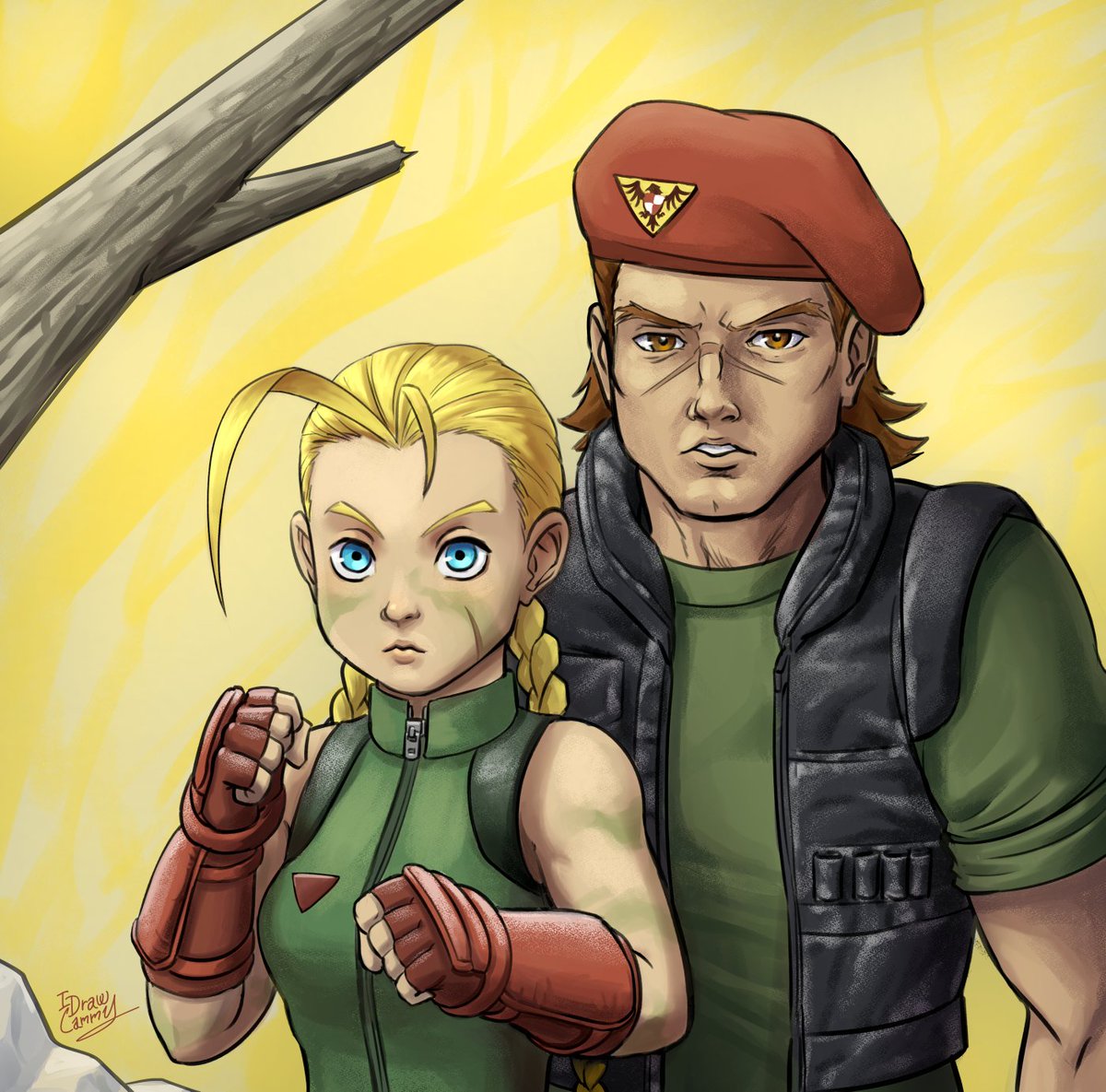 #Cammy #CammyWhite #SF6 
Do you know where I took the inspiration from?