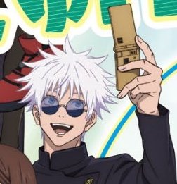dailygojou's tweet photo. NEW GOJO ILLUSTRATIONS WITH HIS BIG AHH GOOFY SMILE !! https://t.co/t4VCd0vVmH