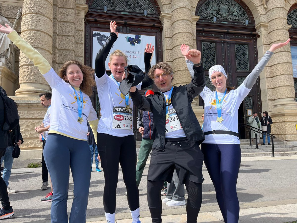 Davide Seruggia (@dseruggia) on Twitter photo We made it! A Marathon!! Super proud of the team <a href="/StAnna_CCRI/">St. Anna Children's Cancer Research Institute CCRI</a> We made it! A Marathon!! Super proud of the team <a href="/StAnna_CCRI/">St. Anna Children's Cancer Research Institute CCRI</a>