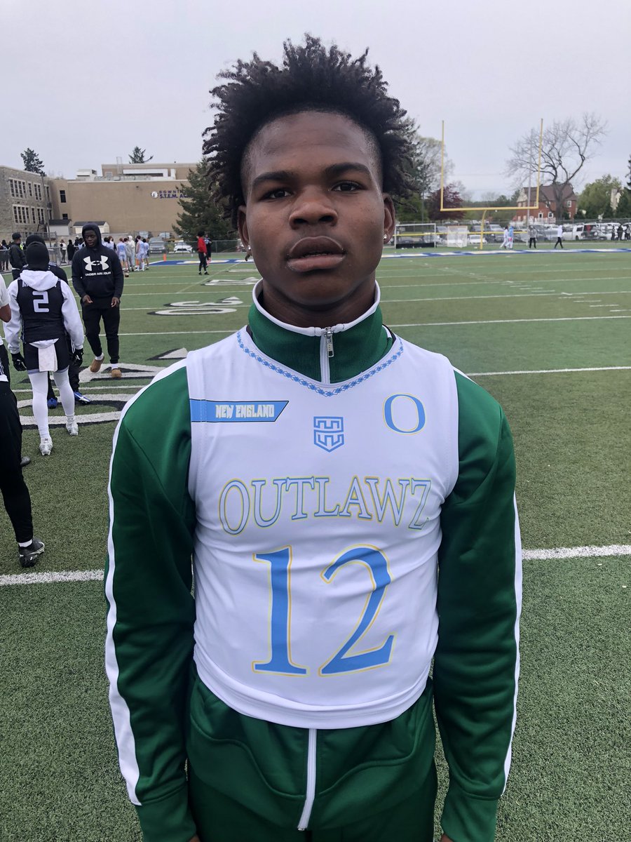 PrepRedzone's tweet photo. A double OT classic in bracket play. @NewOutlawz stun the top seed to move on. Clutch plays down the stretch from Lukas Prock, Devin Green and Latravious Woods. #PRZPennsylvaniaClassic #PRZ7v7 https://t.co/vFu9uylTwA