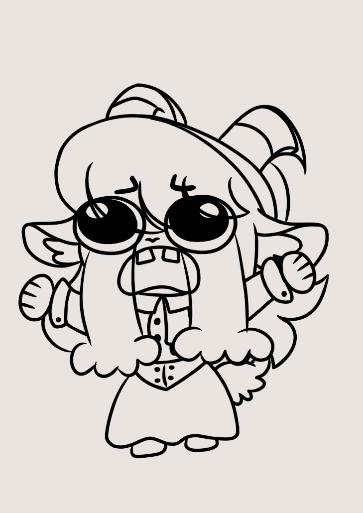 SOMEONE HELP THIS POOR GOAT!!!
Chibi Adeline sad from @0kaliz

#arte #art #artist #artedigital #dibujo #dibujodigital #draw #drawing #sketch #sketches #sketchbook #sketchart #Sketching #myart #artwork #oc #cabras