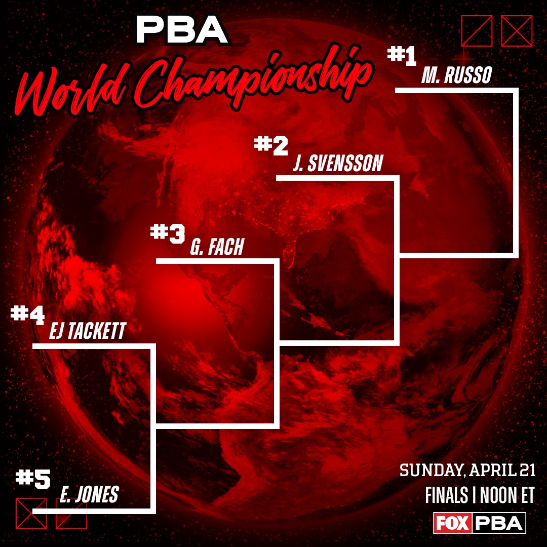 Who's going to walk away as the 2024 PBA World Champion? 🌏 📺 Noon ET on FOX