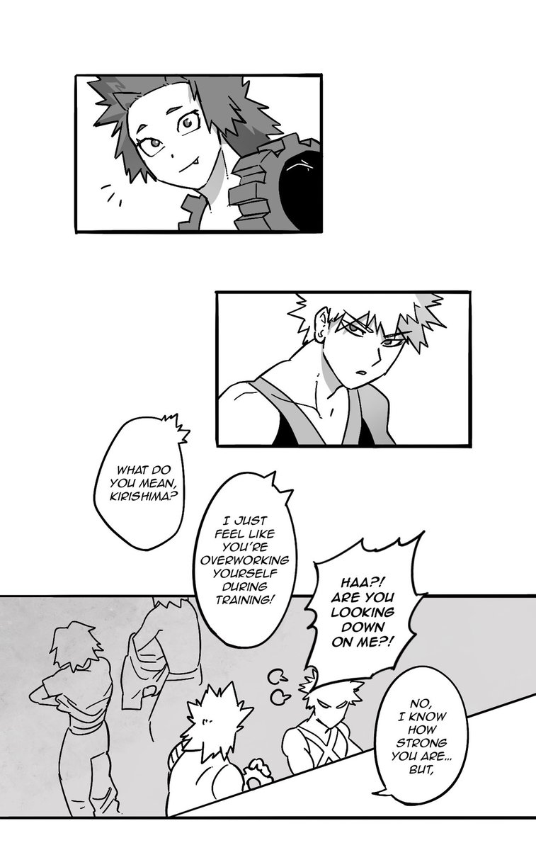 Happy Birthday Bakugou!!🎉🎉 #MHA #Bakugo #kiribaku #comic (1/7)