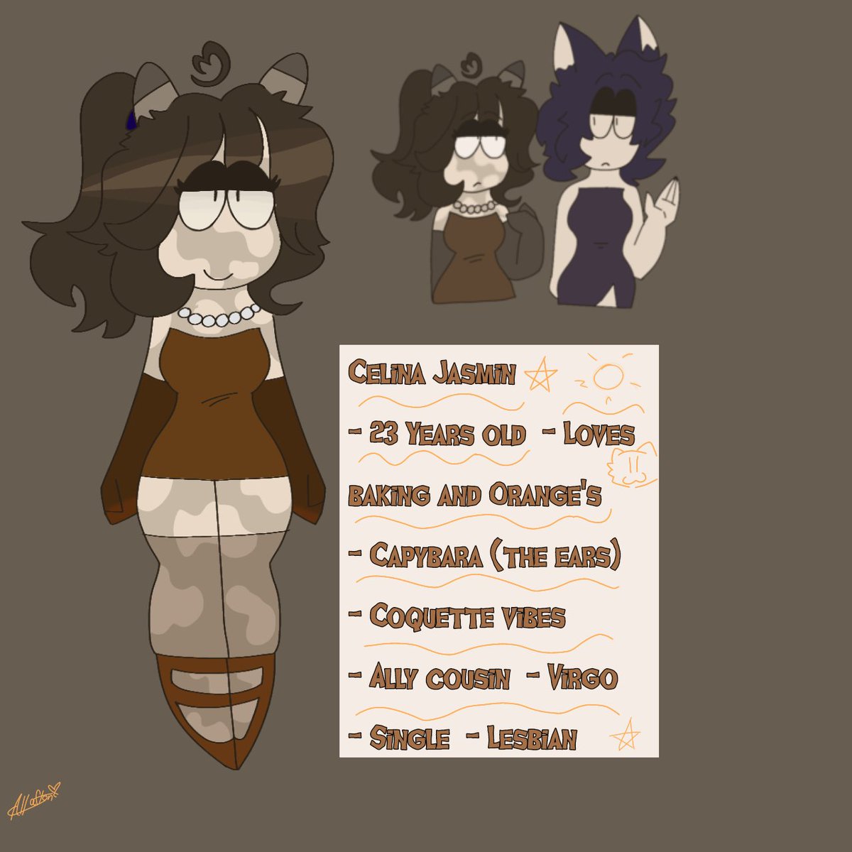 xeditx14x's tweet photo. Introduced 3 ~
- I may not have a lot of social apps but I'll update about that! Tiktok acc is Ally_afton
- I from Malaysia
- Animals lovers
- Mental breakdown a lot
- Free to ask questions about me or my oc Ally, Andrew, Celina 
That's all bye! https://t.co/YYO6l7TsJu