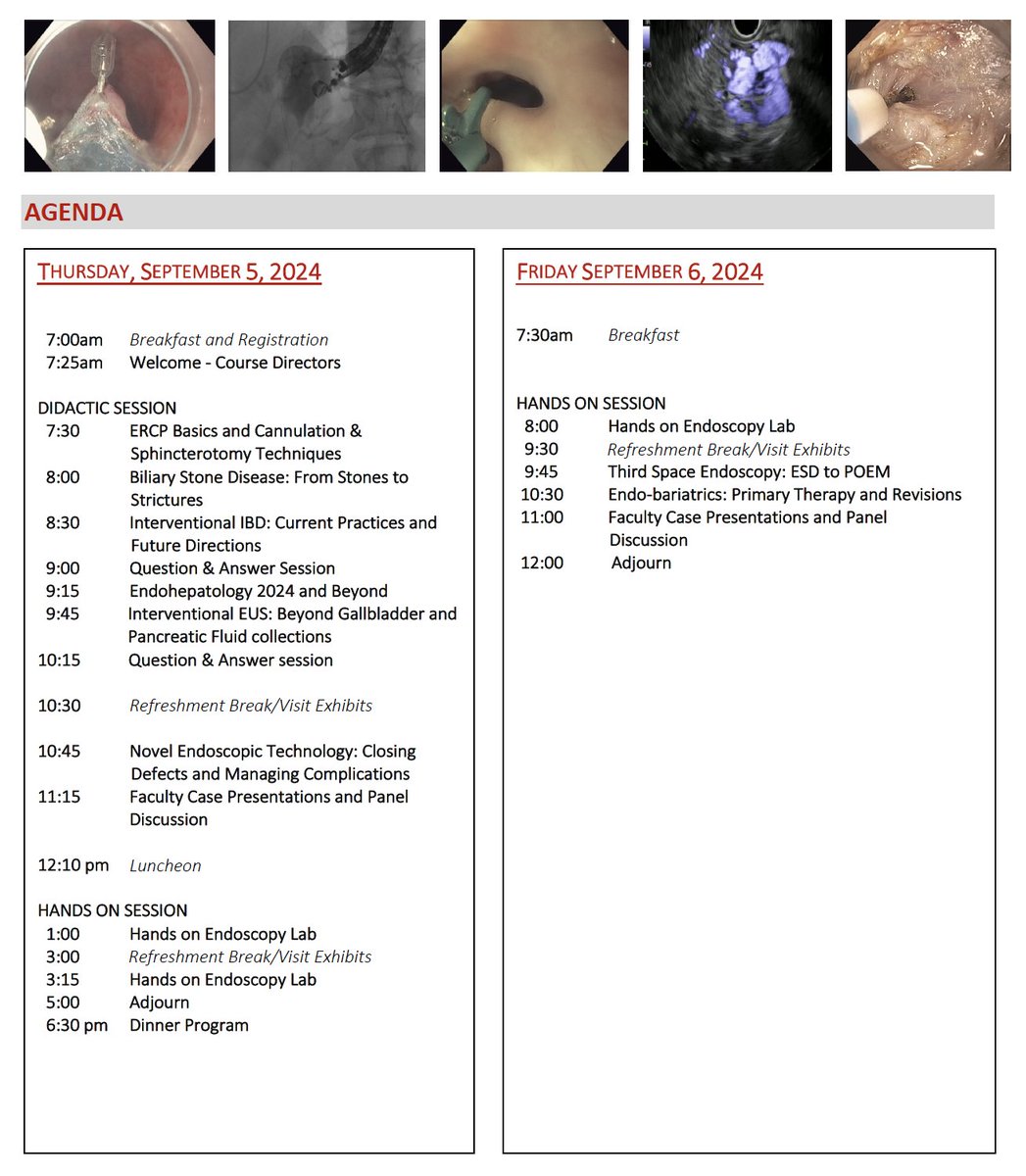 Thank you to all those who registered to our annual therapeutic endoscopy course in September. We are looking forward to meeting you all. Fellow grants available. Check out the agenda, lineup of lectures by invited faculty and hands-on sessions. See below for more information