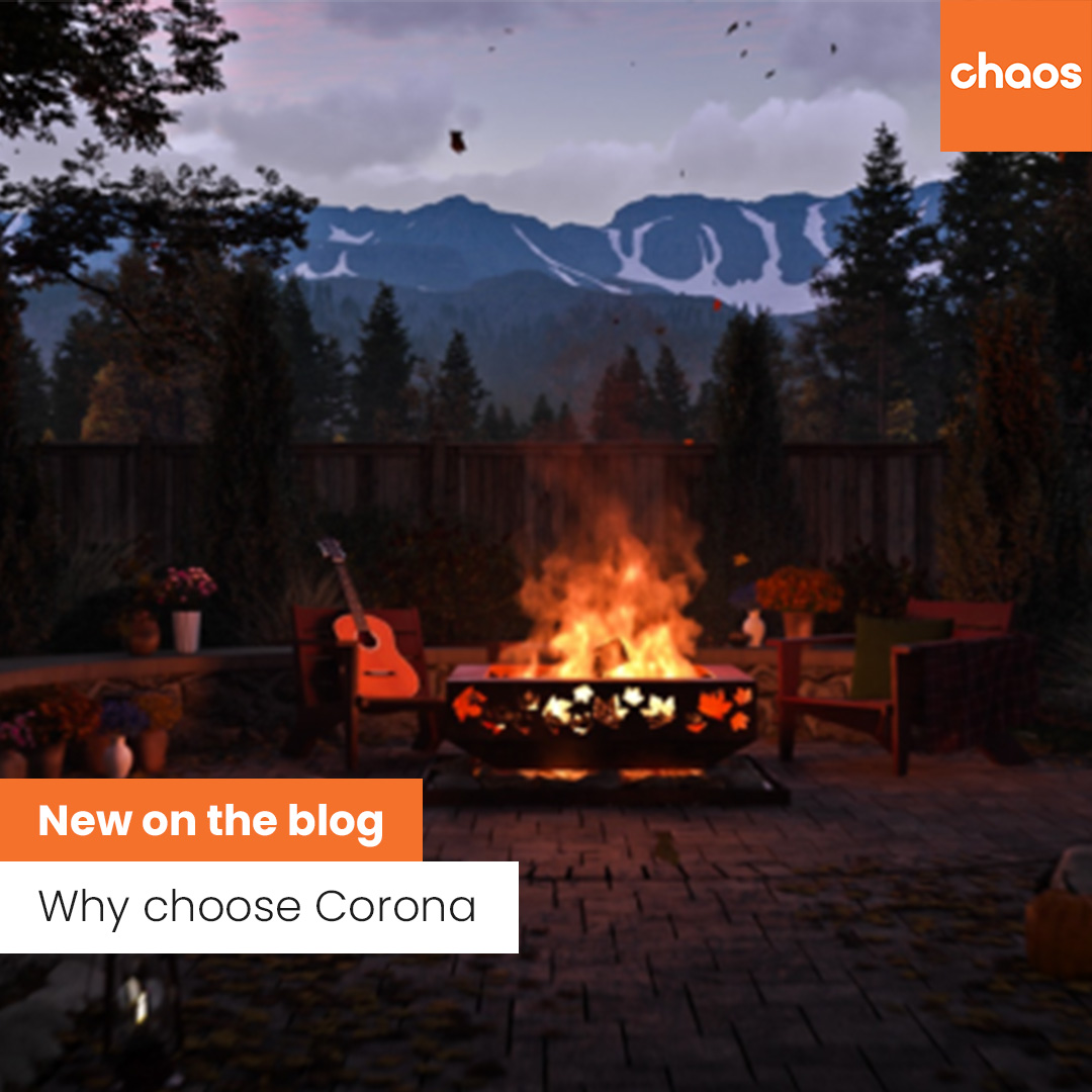 🔥Curious about #ChaosCorona? 🤔 We list the top 5 Corona features that can simplify your workflow, meet client demands, and make your portfolio stand out with stunning photoreal renders. 🔗 Take a closer look 👉 bit.ly/49JMx68