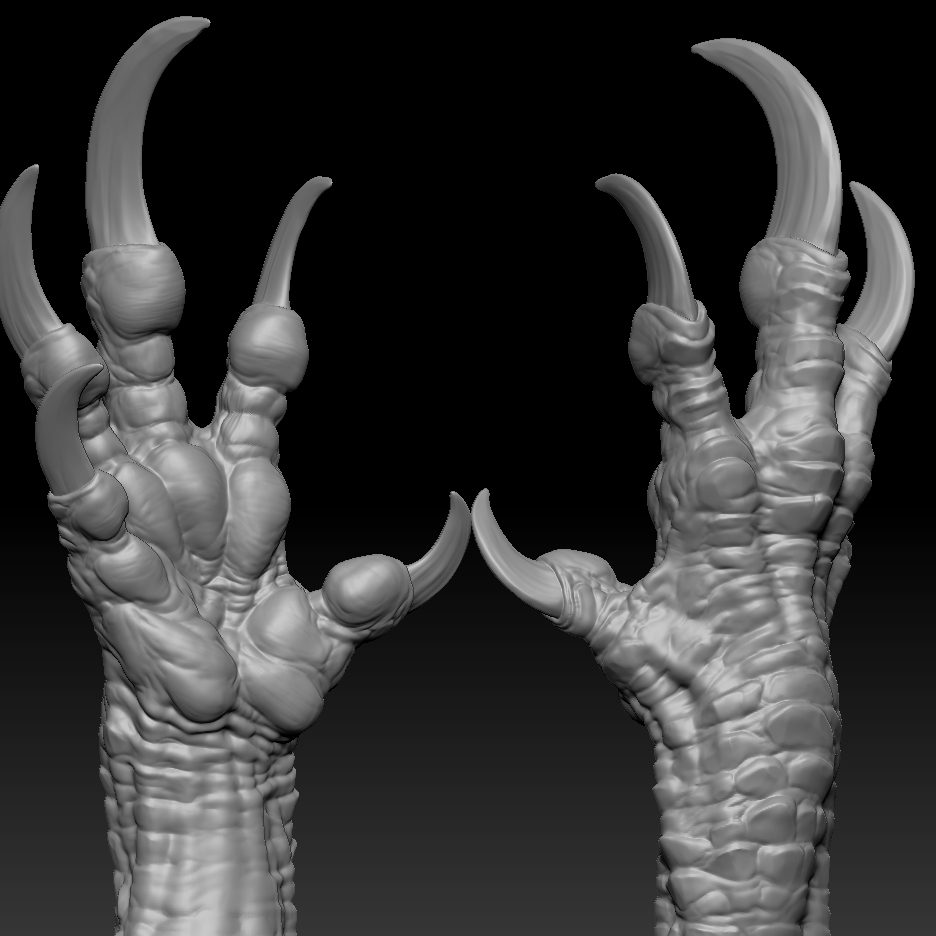 Please understand: Deathclaws have toe beans.