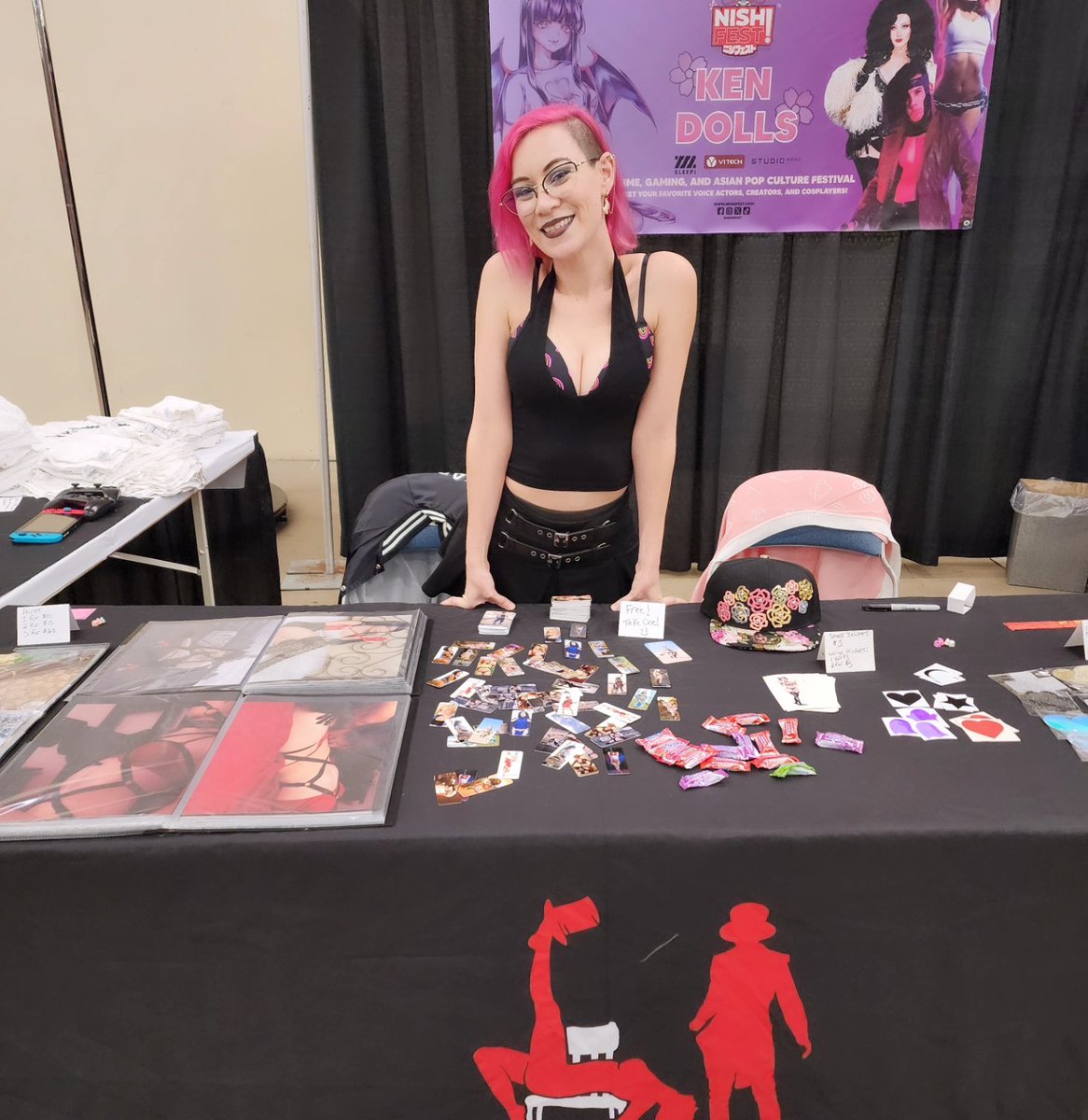 Come by our booth for day two at @nishifest and get some free stuff. Also check out our panels to win even cooler free stuff! 😅