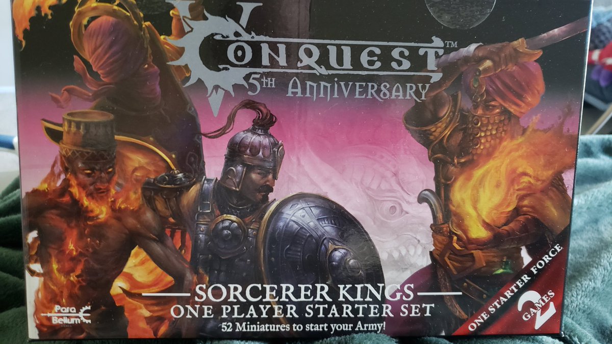 SinaraiP's tweet photo. Ive been doing a lot of #Warhammer projects but man I am so excited to break into @PBWargames Conquest's Sorcerer Kings very soon! I already have a scheme in mind for my Rajakur - the "Golden Shields" 😉
#colorsofconquest #sorcererkings #Conquest #minipainting #newarmy https://t.co/YTViZfZX2f
