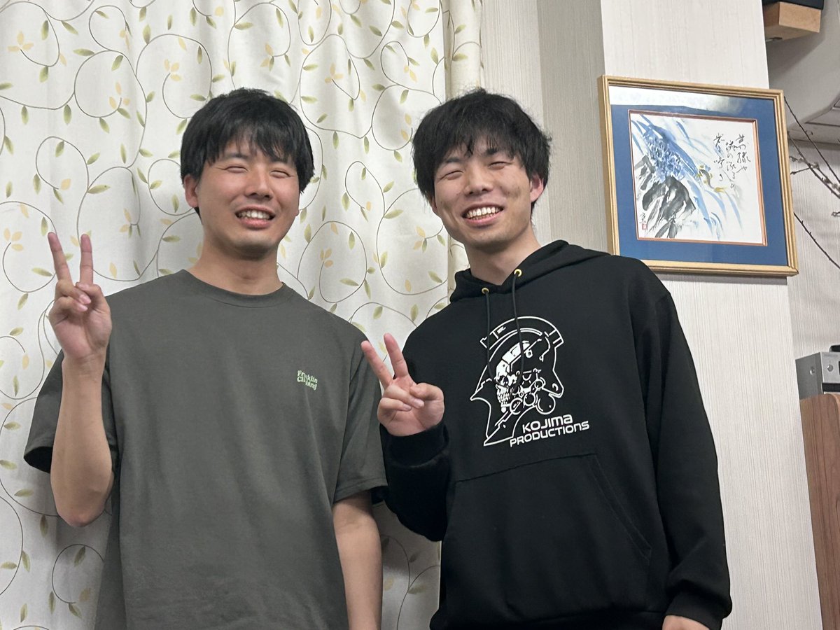 ドッペルゲンガーみつけた‼️
@ヒルコ