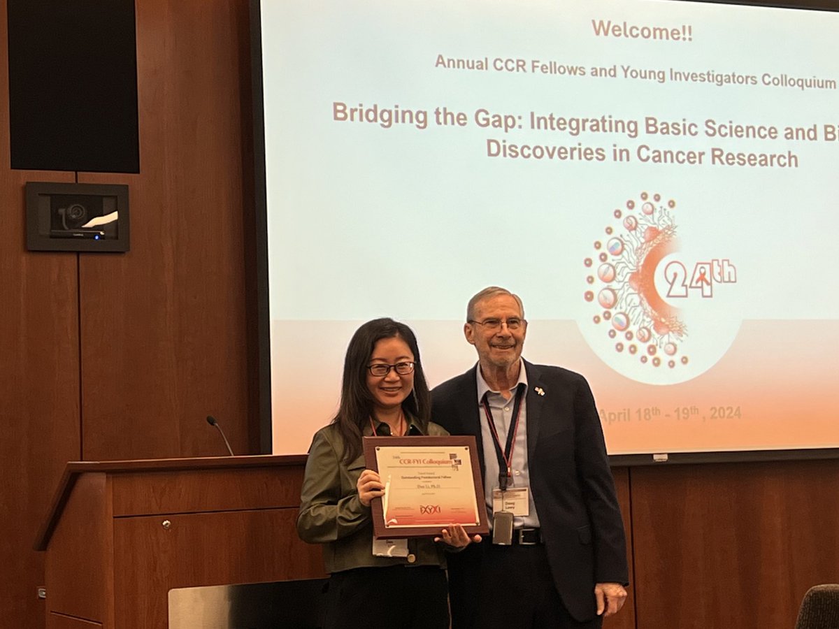 Mitchell Ho, PhD (@mitchellho) on Twitter photo Very proud of Dr Dan li <a href="/danli_502/">Dan Li</a>, who received “Outstanding Postdoctoral Fellow Award” from Dr. Douglas R. Lowy <a href="/theNCI/">National Cancer Institute</a>. She presented our new development of camel nanobodies and CAR-T cells targeting B7-H3 for treating cancer at CCR FYI Colloquium @NCI_Training @NCIResearchCtr Very proud of Dr Dan li <a href="/danli_502/">Dan Li</a>, who received “Outstanding Postdoctoral Fellow Award” from Dr. Douglas R. Lowy <a href="/theNCI/">National Cancer Institute</a>. She presented our new development of camel nanobodies and CAR-T cells targeting B7-H3 for treating cancer at CCR FYI Colloquium @NCI_Training @NCIResearchCtr