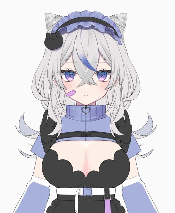 ツノと猫耳で悩んで間を取った。 めっちゃかわいいじゃ～～～ん