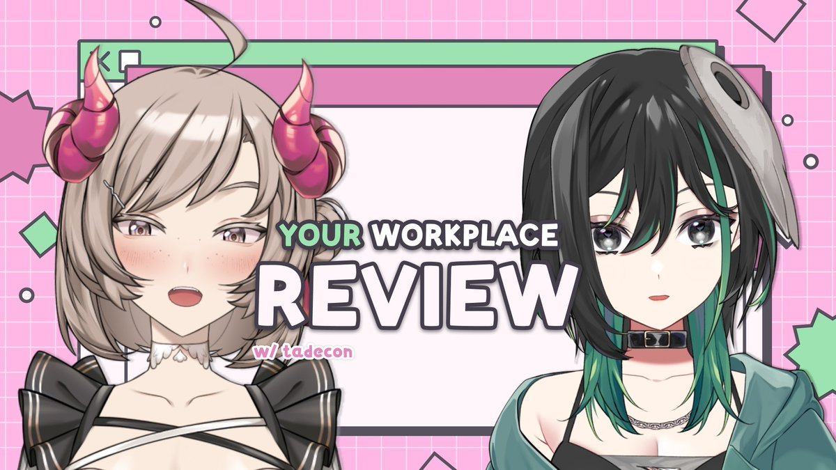 Next Saturday me and @tadecon are gonna make a review on your WORKPLACE / PC SETUP ✌️ 

📩 Send yours here: forms.gle/ikERLbwuWA29VH… 
🔴 LIVE link below 

#Vtuber #VTuberUprising
