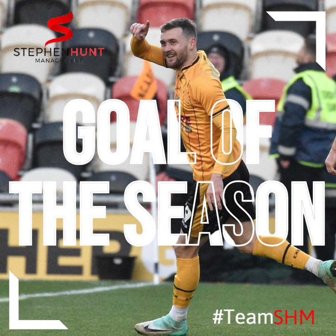 TeamSHM_'s tweet photo. 🏆 Huge congratulations to @97Loughlin on winning @NewportCounty Goal of the Season! 🙌
Some finish for the winning goal 👏
#NCAFC #SMcL19 #TeamSHM https://t.co/u1qeIPGayt
