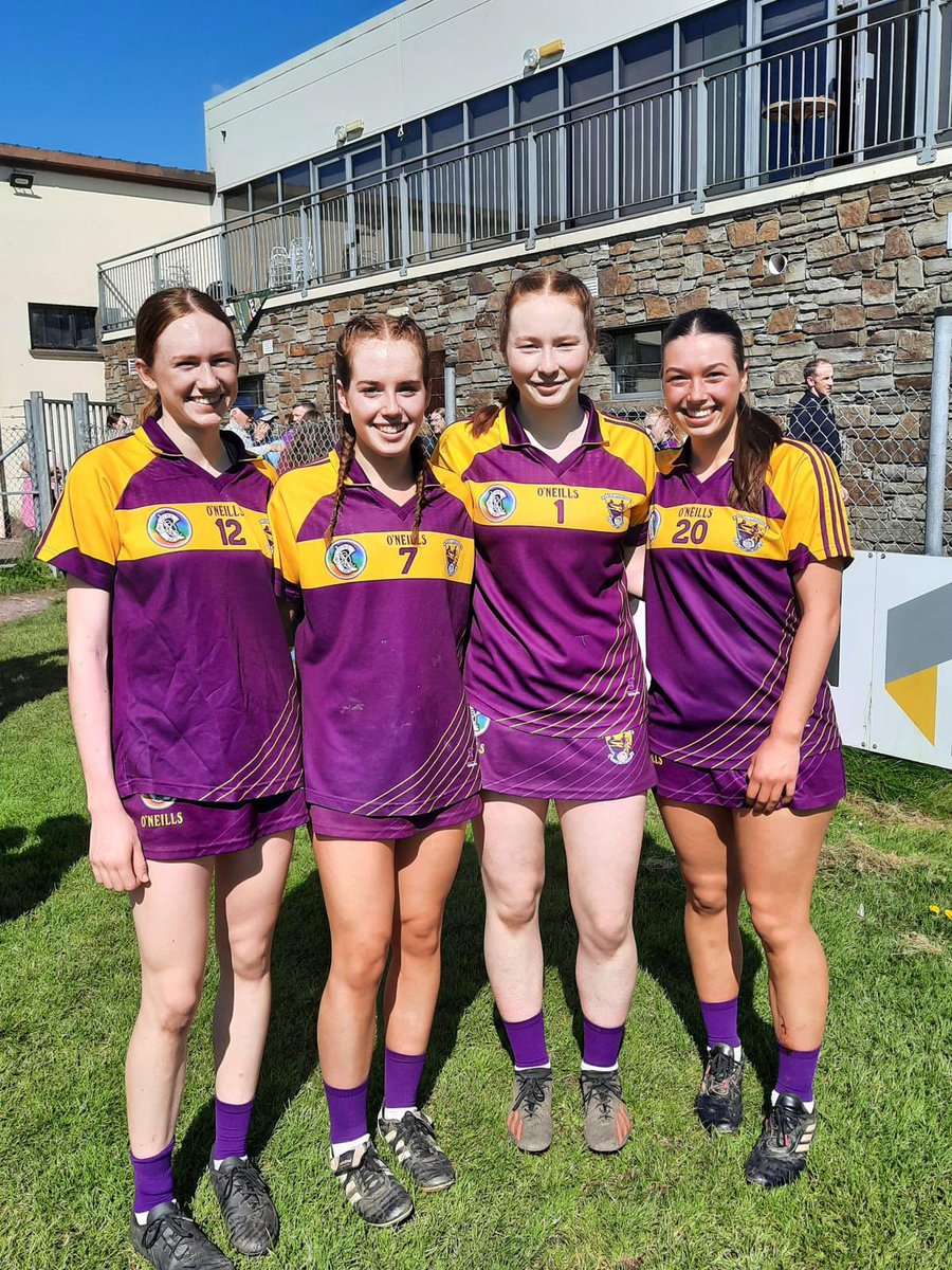 Well done to Lucia, Roisin, Jane & Jane and their teammates on their win today in the Minor All Ireland Shield semi-final