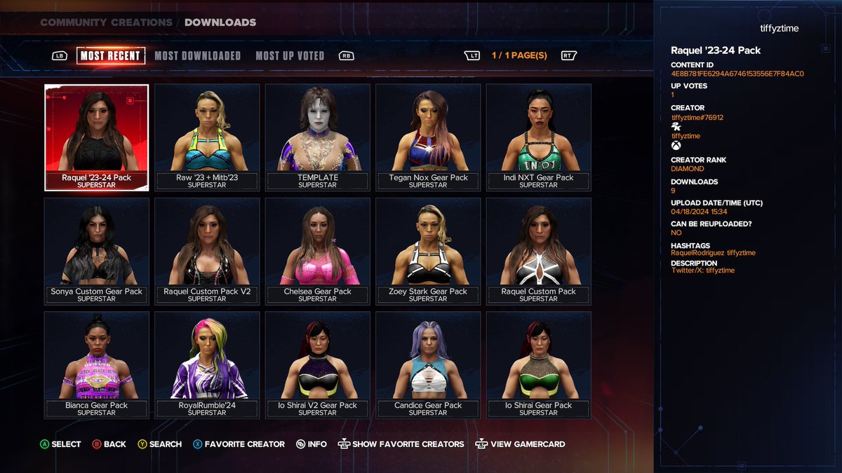 looking for some gear packs with hair dye and everything?? #WWE2K24 

tags: #tiffyztime