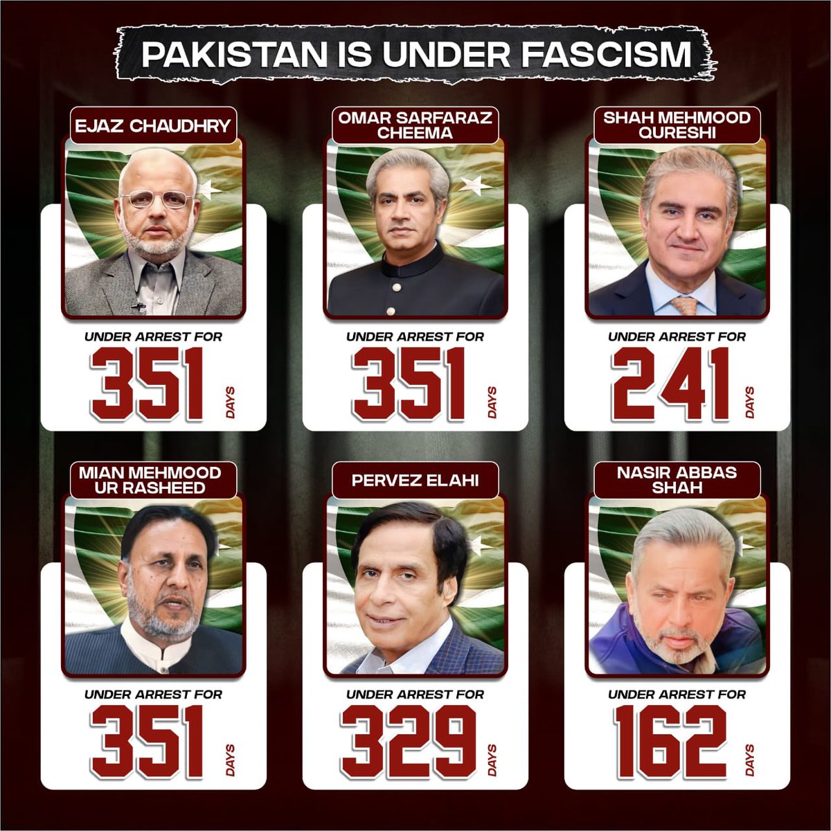 PTIofficial's tweet photo. 🧵Part 4/n

“…As, what I believe to be the majority of our populace, faces the wrath of the State, now is the time for you to prove whether your declared belief in the principles and values espoused by Pakistan's founding fathers, and your proclamation of the supremacy of the Constitution, are for real or were mere hollow rhetoric.

"The world is a dangerous place, not because of those who do evil, but because of those who look on and do nothing," (Albert Einstein)

The entire nation is looking at you accordingly…”

- Leader of the nation Imran Khan has reminded the Chief Justice of Pakistan of his duty, responsibility & loyalty to his oath & his post.

#FreeImranKhan
#FreePoliticalPrisoners