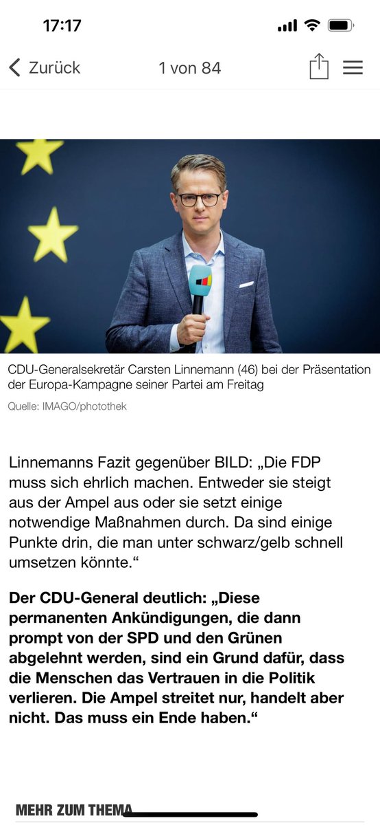 Schon wieder ? FDP ? Ok, letzte Chance Allerletzte‼️