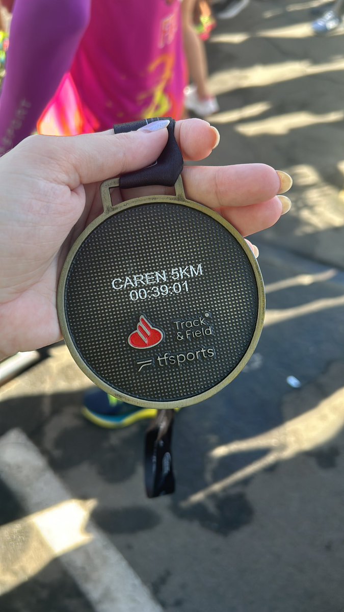 longe de ser o meu melhor tempo, mas depois de quase 2 anos fora das corridas eu tou muito feliz por estar de volta 🥰🥰
