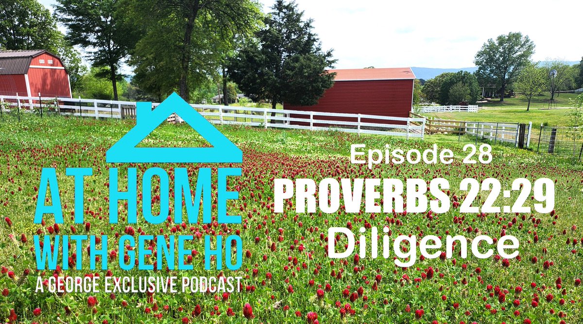 Proverbs 22:29 and Diligence | At Home with Gene Ho, Episode 28 Not everything is Easy all the Time. Stay diligent Watch Here video.georgeonline.com/v/1668145620/P…