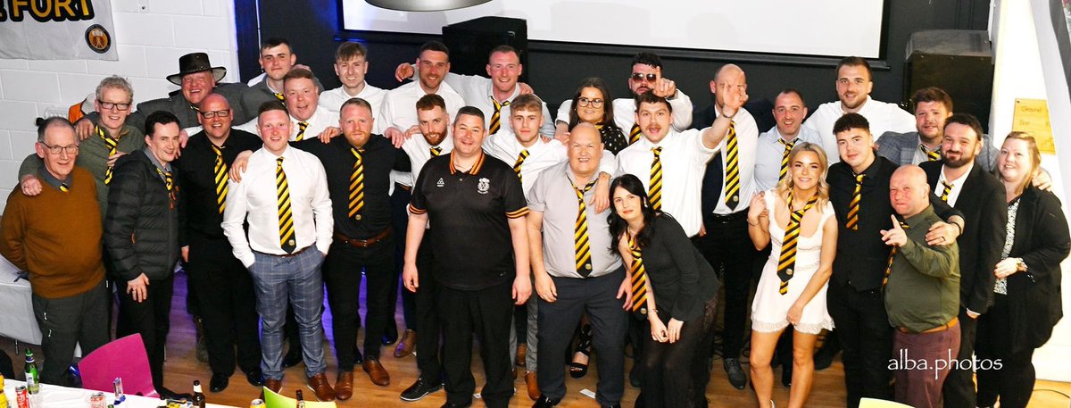 Huge thank you to @FortWilliamFC for a incredible weekend in the highlands, the club booked my flights and accommodation and was treated to a 10/10 weekend with the staff and players! Have loved my 1st season with the Fort, 1st or many… the pre season work starts now! 💛🖤