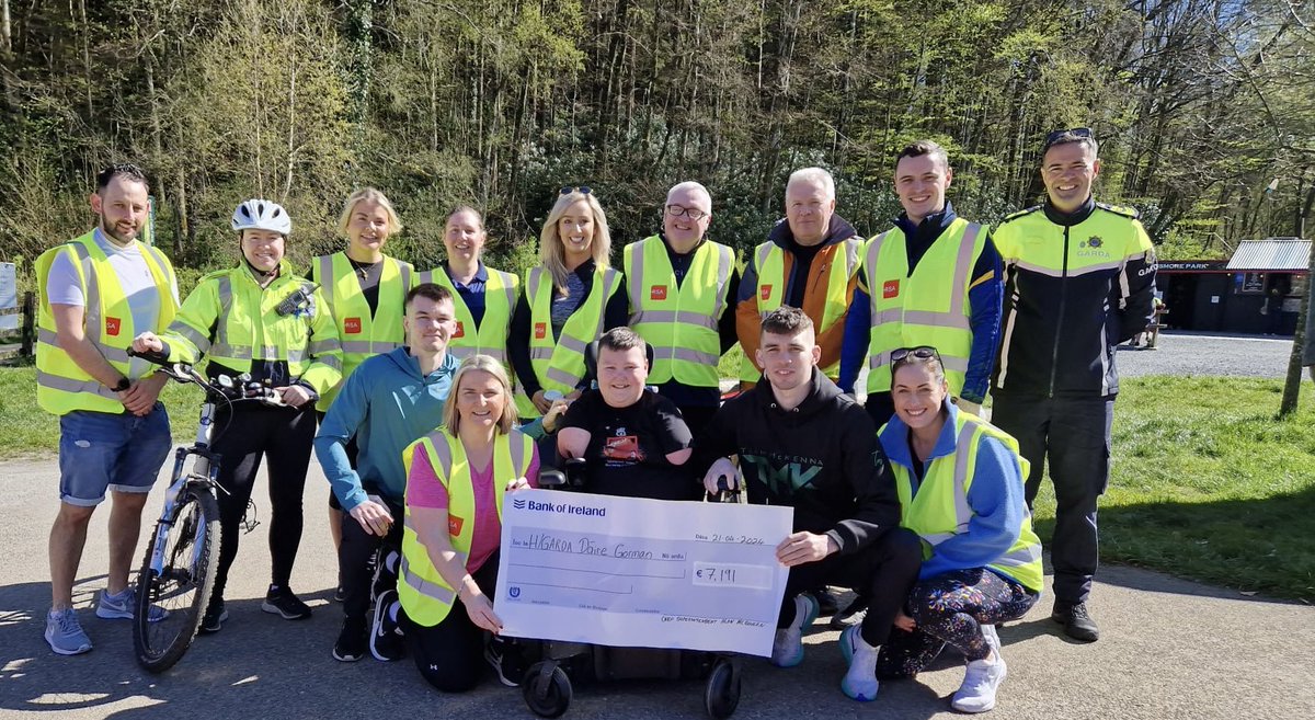 TheBoysRbackLBH's tweet photo. Thank you so much to every1 who came out today &amp; to those who donated. Thank you to Monaghan Civil Defence, Co.Council &amp; Coillte for the help. Special thanks to Aaron and Stevie McKenna for leading the walk. Just over €7000 was raised 4 Daire https://t.co/Zg3ecS5JLl Thank you👏. https://t.co/E3ptiq4NWp