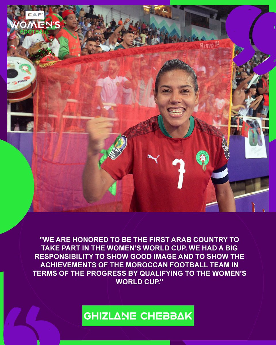 Captain Ghizlane Chebbak knew her team’s aim before heading to the 2023 #FIFAWWC. 🗣️ That’s big mentality! 🌟👏 #EmpoweringOurGame