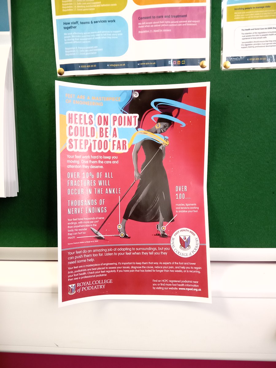 This week has been #NationalFeetWeek, so our Response, HART and Care teams have been raising awareness, ensuring both we and our clients are looking after our feet and prioritising foot health 🦶✨
