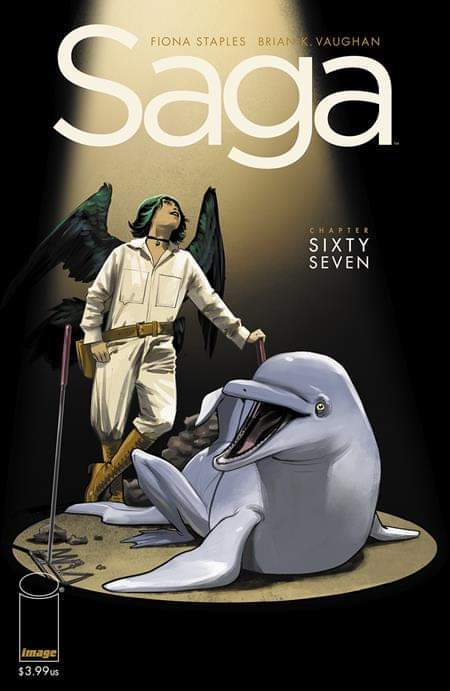 SAGA IS BACK!!!! NEW STORY ARC SAGA returns for its epic 12th season as 12-year-old Hazel embarks on the most important adventure of her young life. The dolphin is gonna be my favourite character 😍 out July 2024