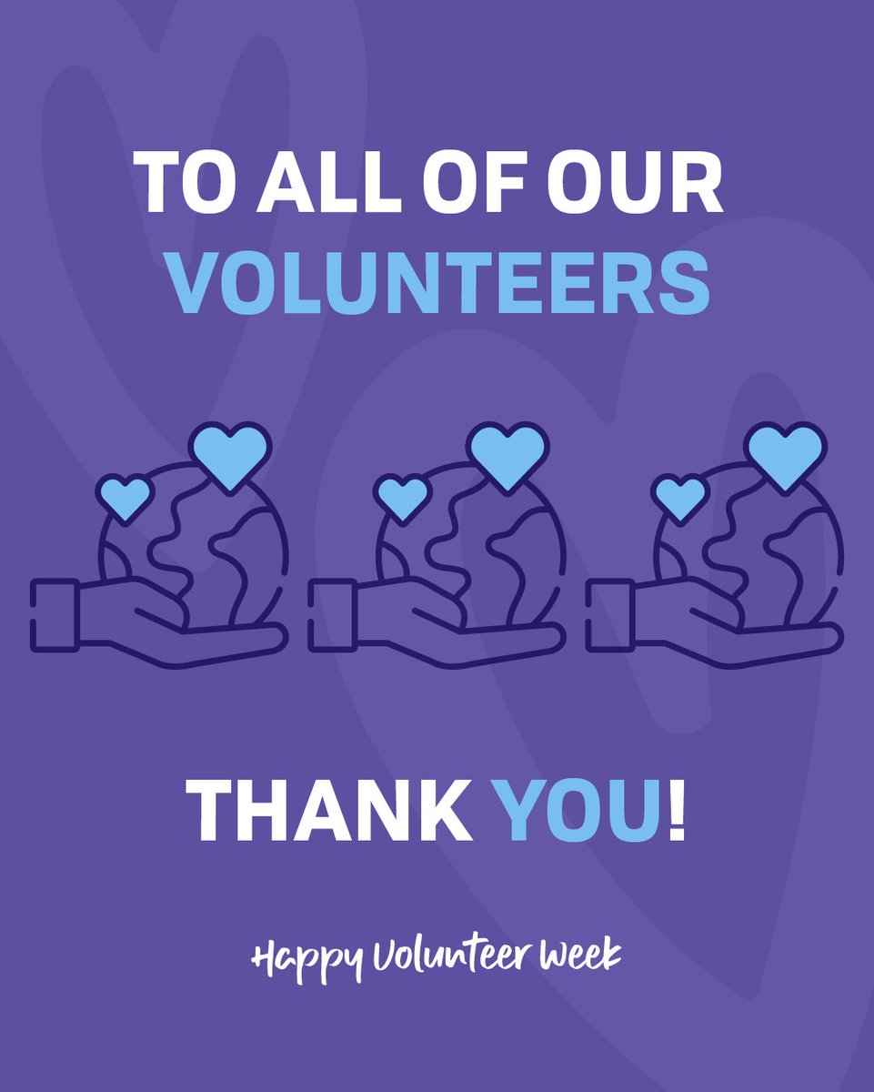 Happy Volunteer Week! A huge thank you to all of our amazing volunteers for everything that you do for Sigma. #SigmaVolunteer