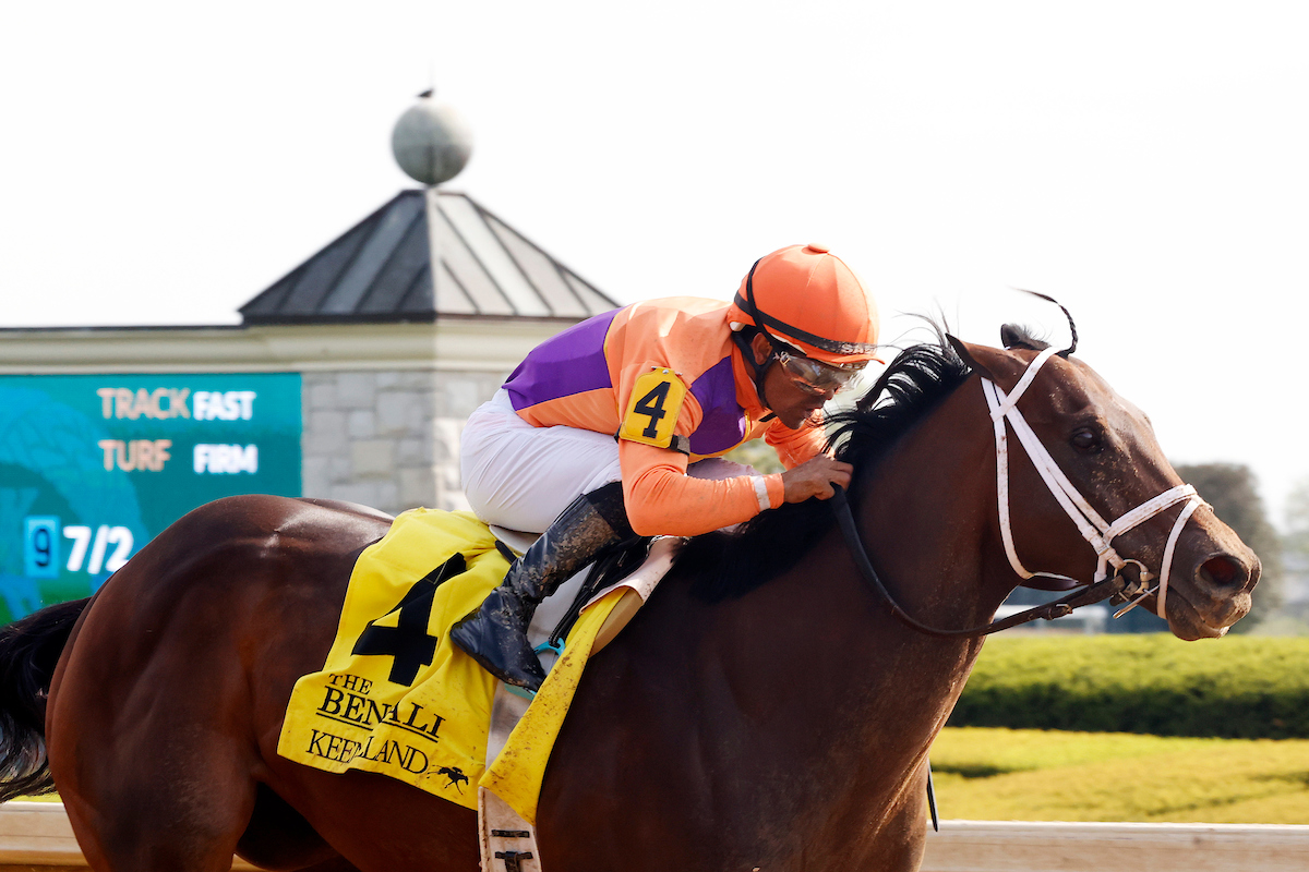 Kingsbarns Heads To Churchill Downs Following Ben Ali Victory. Read #BarnNotes → bit.ly/44byhSw