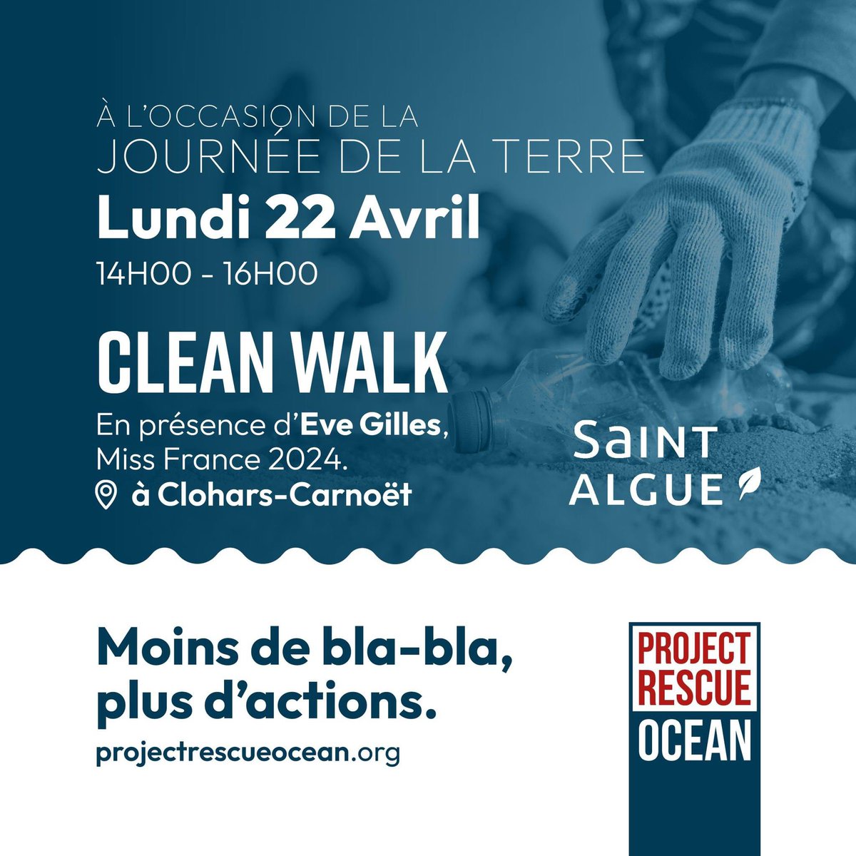 Notre ONG #projectrescueocean en action avec les équipes bretonnes, son partenaire Saint Algue,  et le comité <a href="/MissFrance/">Miss France</a> 
Ensemble montrons l’exemple #sdgs #citoyen #citizen #cleanup #cleanwalk #environment <a href="/Benoit_Schumann/">Benoit Schumann</a> 
<a href="/brutnaturefr/">Brut nature FR</a> <a href="/brutofficiel/">Brut FR</a>