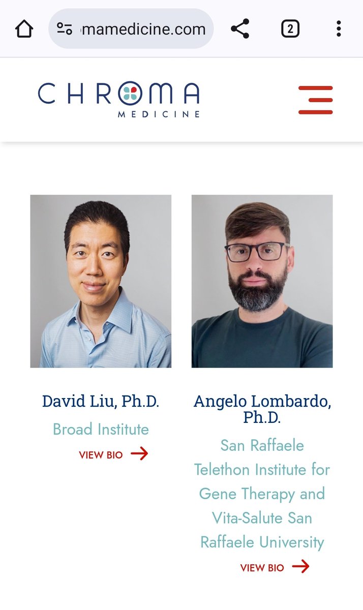 ZinselmeyerB's tweet photo. @GamalielBaer @BiotechAnalysst @EricTopol @SangamoTx That #CRISPR goddess #Doudna doesn't mention #ZFP and therefore @SangamoTx - no surprise. More shocking than ignoring $SGMO was not mention @chromamedicine! She discussed the #epigenetic work of Chroma founders @davidrliu & Angelo Lombardo wich used #zincfingers as the key tool https://t.co/0WIIHnfHRk