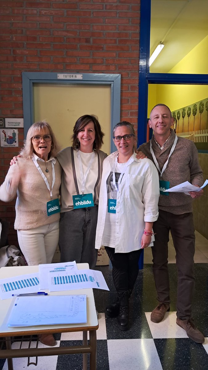 Mila esker gaur Erandioko hauteslekuetan ahaldun gisa zaudenetoi. 
🤓 #AldaketaDaOrain 
Gracias a tod@s los que hoy estáis como apoderad@s en los colegios electorales/polideportivo. 

👏🏻 Con vosotras, juntas, somos más fuertes y lo conseguiremos.

#Erandio #Ehbildu #Astrabudua