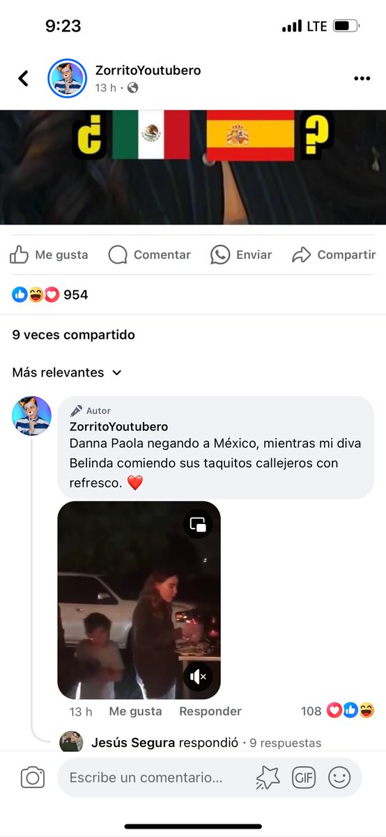 Este perro ya salió de su alcantarilla… pensé que ya estaba esfumado de redes. Se le olvida que Belinda le tuvo que pagar para que le dejara de hacer bullying? Y pues solo de colgarse de la gente puede vivir este wey, que detestable. 🤢