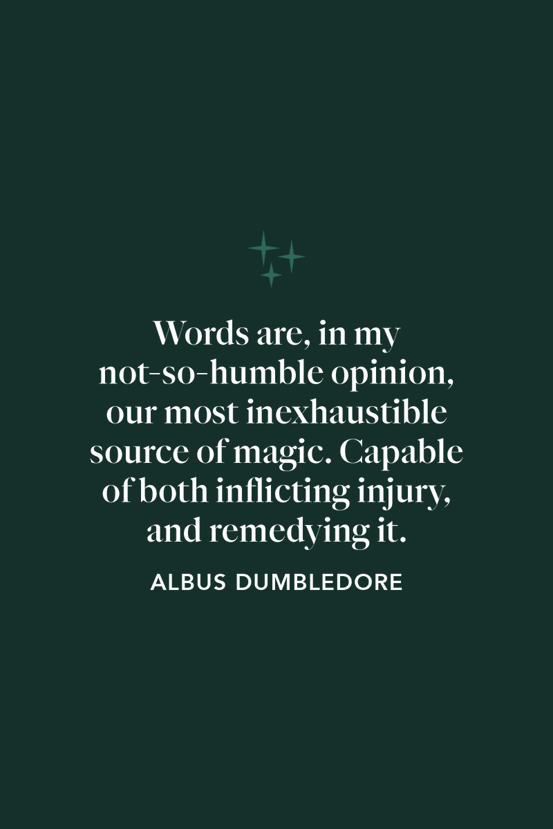 Think about the words that you use today - are they building someone up or bringing them down? We alter our world through the words that we use.