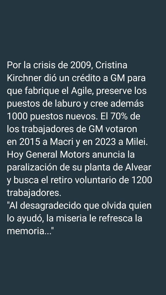 Uno por WhatsApp anda diciendo...