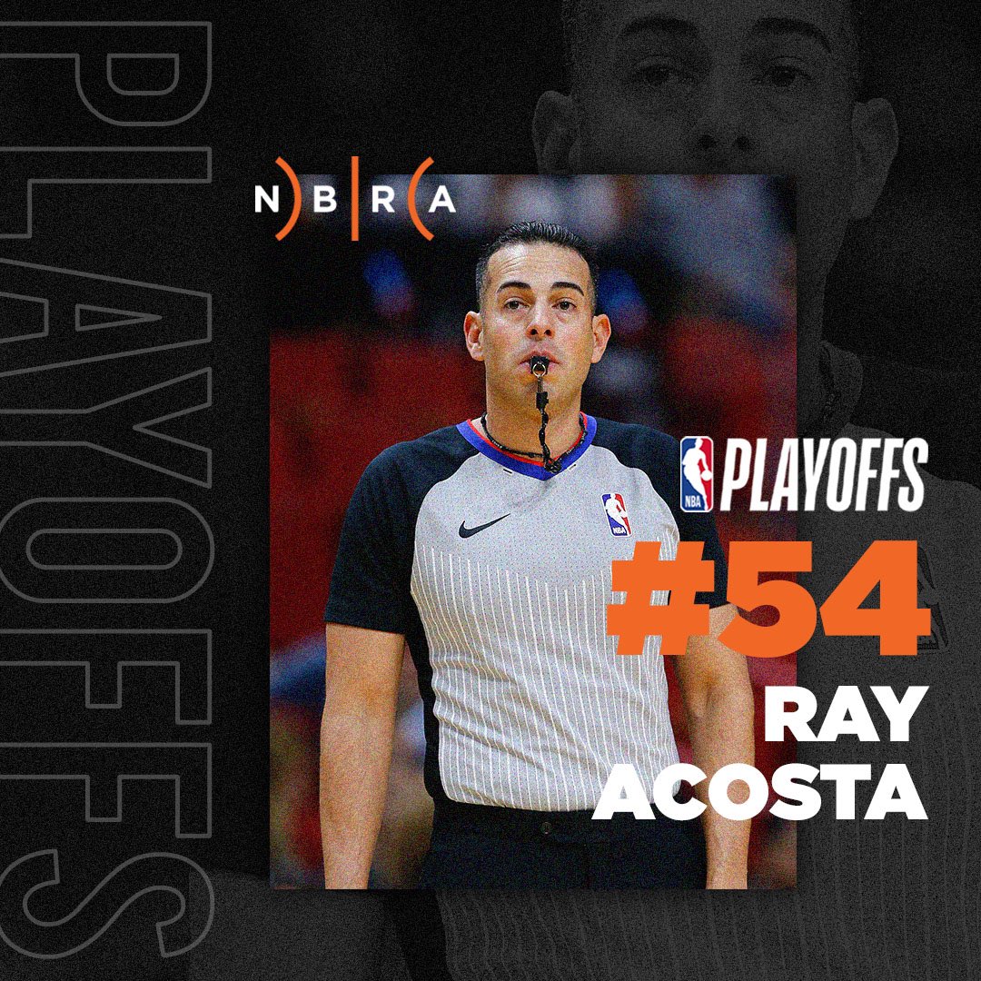 EAST 1ST ROUND – GAME 1 ⏰ 1PM ET 🏀 @MiamiHEAT at @celtics 🏀 #58 Tiven, #55 Kennedy, #54 Acosta 📺 ABC #NBA #NBAReferees Alternate Official: Scott Twardoski